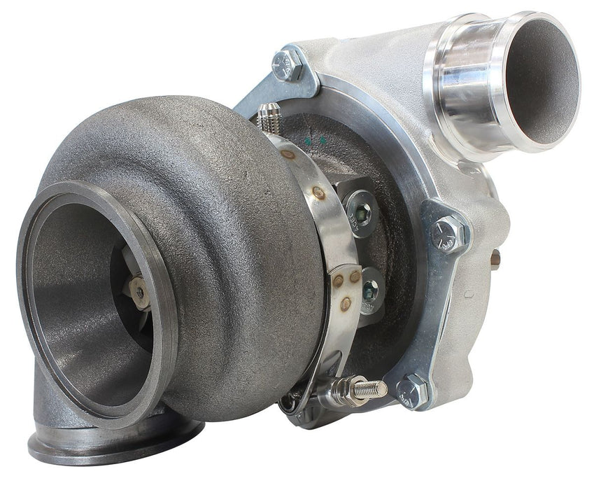 BOOSTED 4849 .72 Reverse Rotation Turbocharger 550HP, Natural Cast Finish AF8005