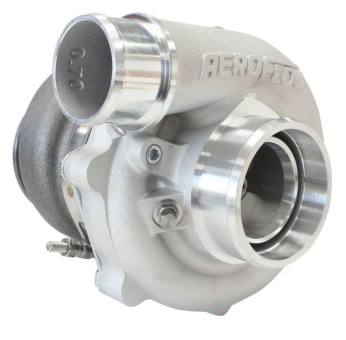 BOOSTED 4849 .72 Reverse Rotation Turbocharger 550HP, Natural Cast Finish AF8005