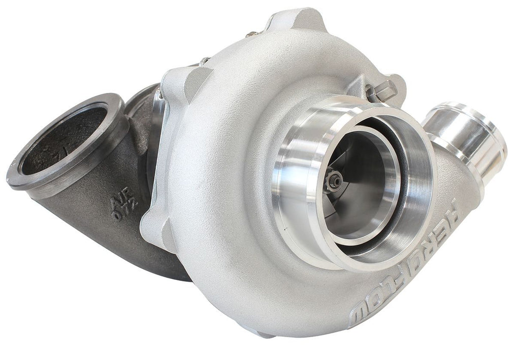 BOOSTED 4849 .72 Reverse Rotation Turbocharger 550HP, Natural Cast Finish AF8005