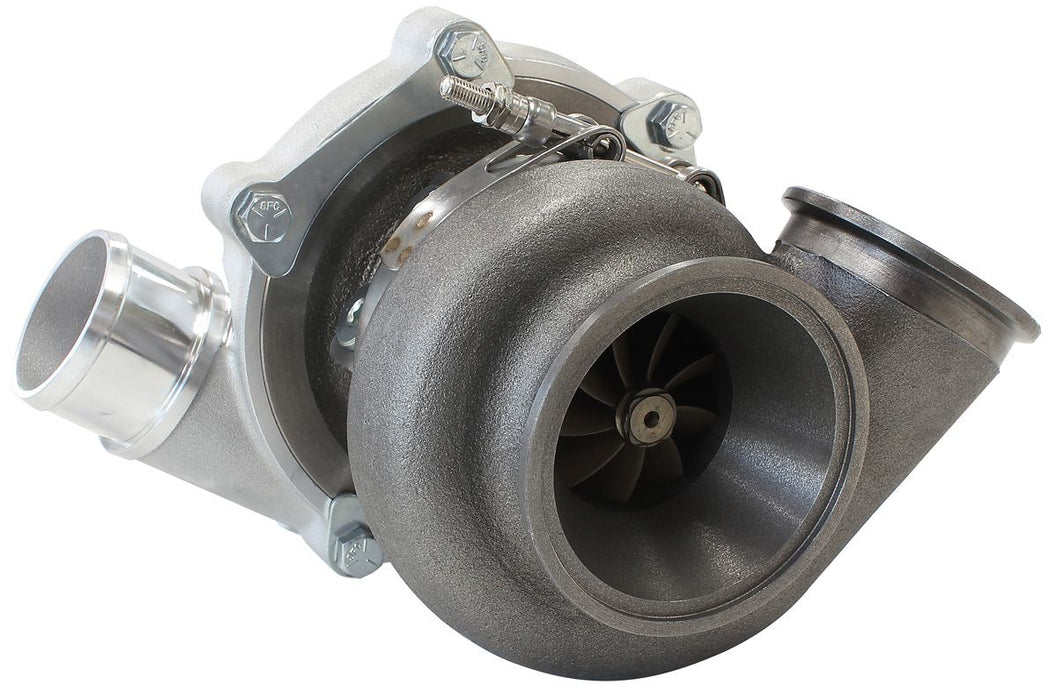 BOOSTED 4849 .72 Reverse Rotation Turbocharger 550HP, Natural Cast Finish AF8005