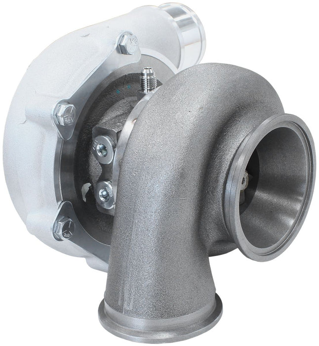 BOOSTED 5449 .72 Reverse Rotation Turbocharger 660HP, Natural Cast Finish AF8005