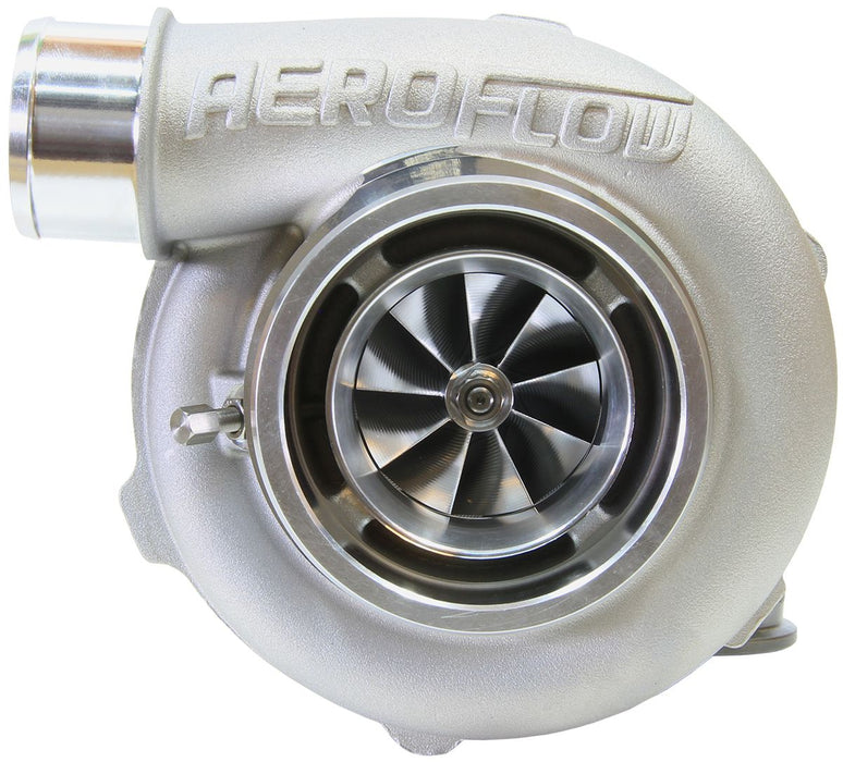 BOOSTED 5855 .83 Reverse Rotation Turbocharger 750HP, Natural Cast Finish AF8005