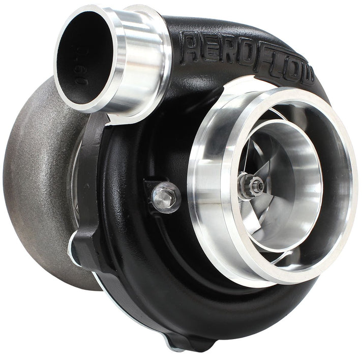 BOOSTED 5855 1.01 Reverse Rotation Turbocharger 750HP, Hi Temp Black Finish AF80