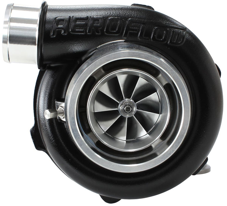 BOOSTED 5855 1.01 Reverse Rotation Turbocharger 750HP, Hi Temp Black Finish AF80