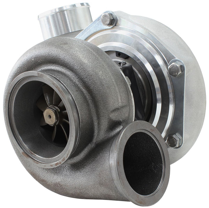 BOOSTED 6762 .83 Reverse Rotation Turbocharger 950HP, Natural Cast Finish AF8005