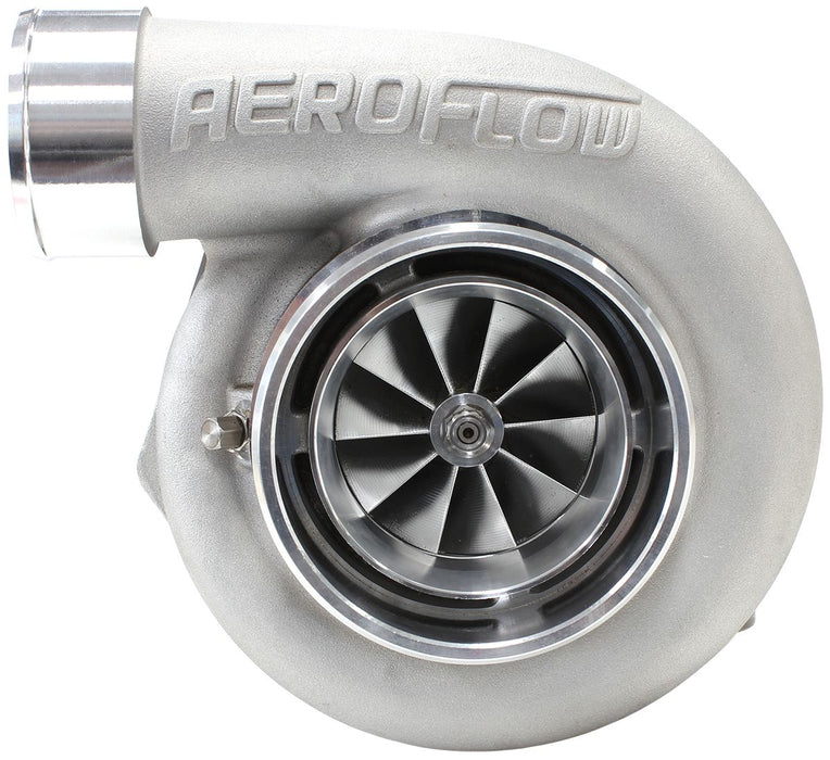 BOOSTED 6762 .83 Reverse Rotation Turbocharger 950HP, Natural Cast Finish AF8005