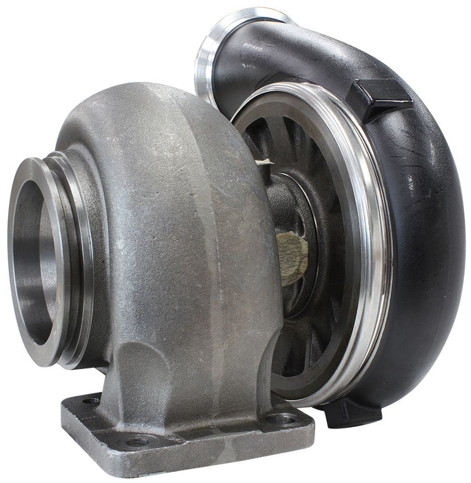 BOOSTED 7075 T4 1.15 Turbocharger 950HP, Hi Temp Black Finish AF8005-4004BLK