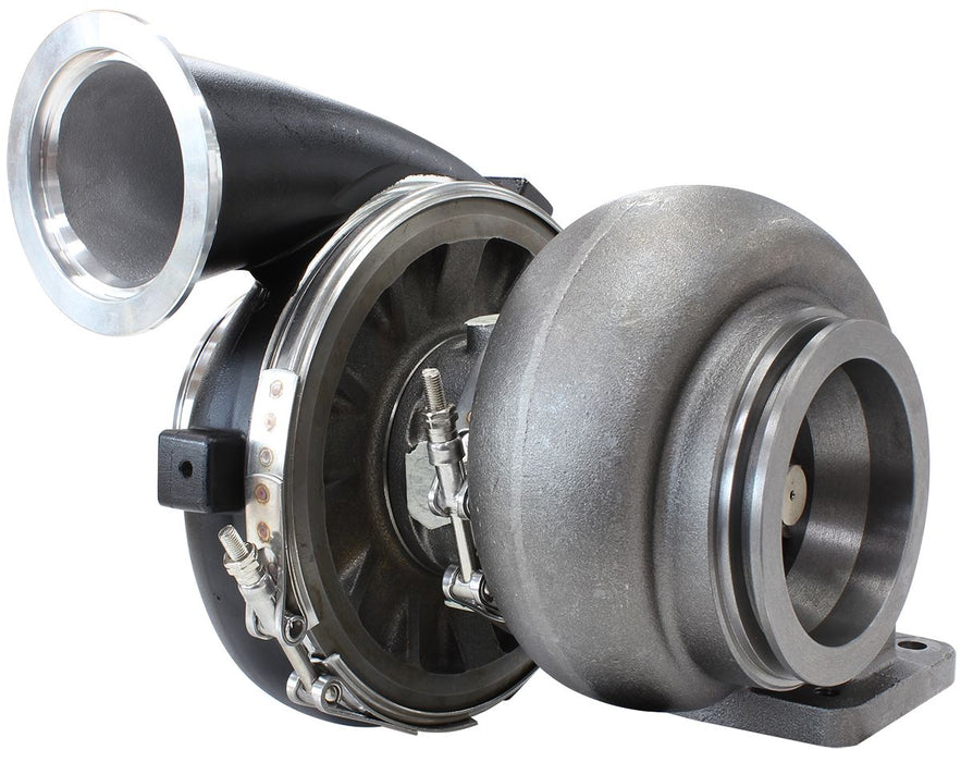 BOOSTED 7075 T4 1.15 Turbocharger 950HP, Hi Temp Black Finish AF8005-4004BLK