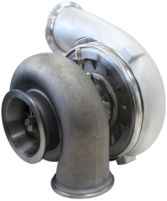 BOOSTED 7075 V-Band 1.16 Turbocharger 950HP, Natural Cast Finish AF8005-4014