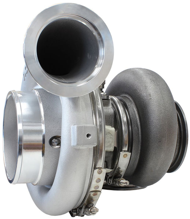 BOOSTED 8077 V-Band 1.16 Turbocharger 1250HP, Natural Cast Finish AF8005-4015