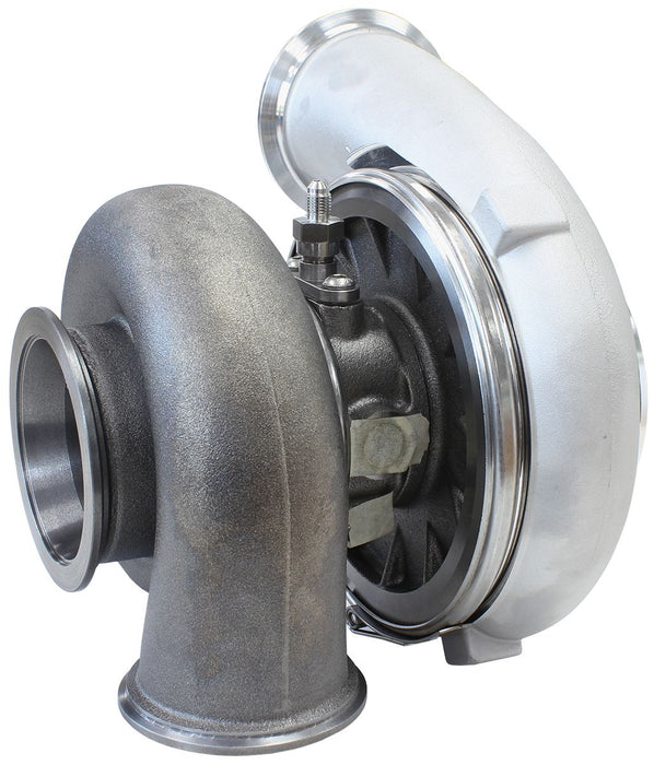 BOOSTED 8077 V-Band 1.16 Turbocharger 1250HP, Natural Cast Finish AF8005-4015