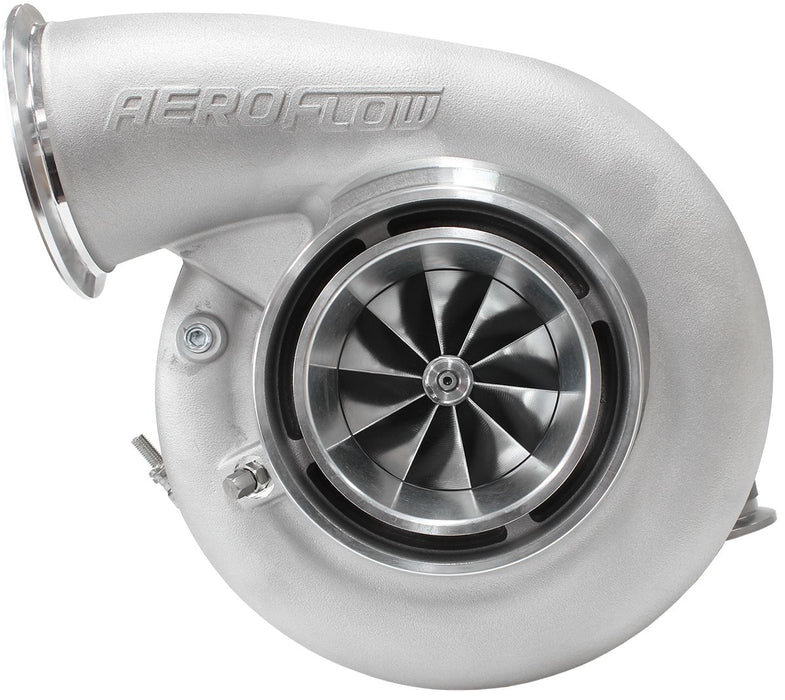 BOOSTED 7975 1.01 Reverse Rotation Turbocharger 1450HP, Natural Cast Finish AF80