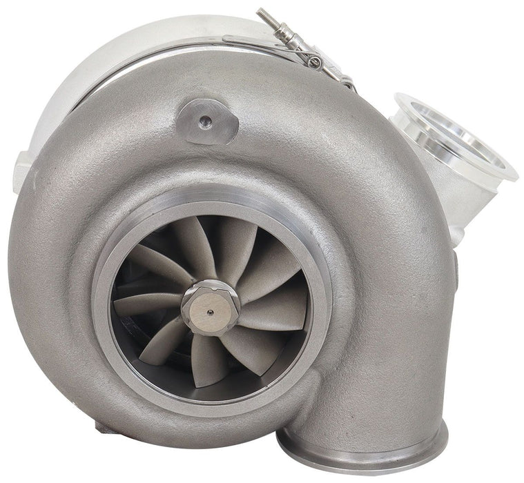 BOOSTED 106112 V-Band 1.25 Turbocharger 3000HP, Natural Cast Finish AF8005-6025