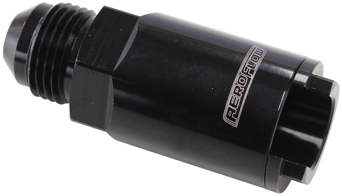 Push-On EFI Fitting -8AN with 1/2" Push-On AF808-04BLK