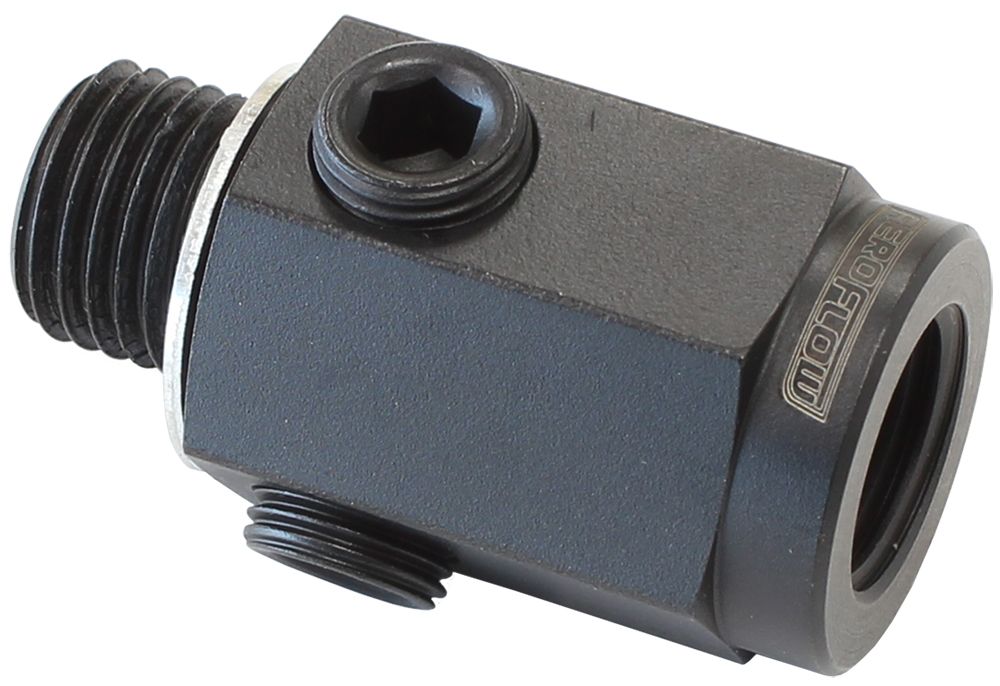 Metric Extension with 1/8" Port - Steel AF810-M12-02-ST