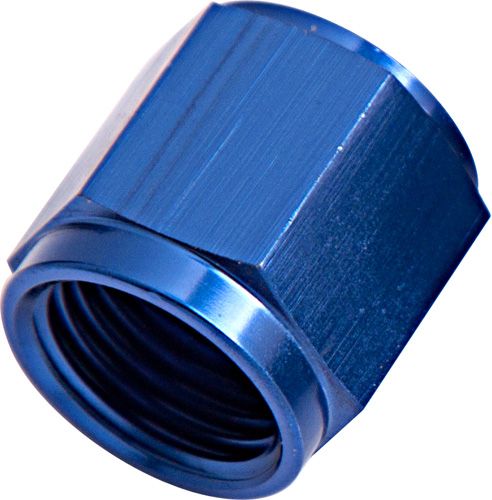 -3AN to 3/16" Aluminium Tube Nut - Blue Finish AF818-03