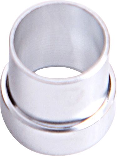 -3AN to 3/16" Aluminium Tube Sleeve - Silver Finish AF819-03S