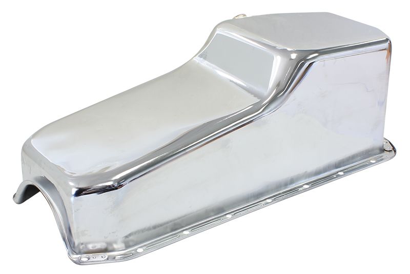 Chevrolet L/H Dipstick Standard Replacement Oil Pan, Chrome Finish AF82-9005C