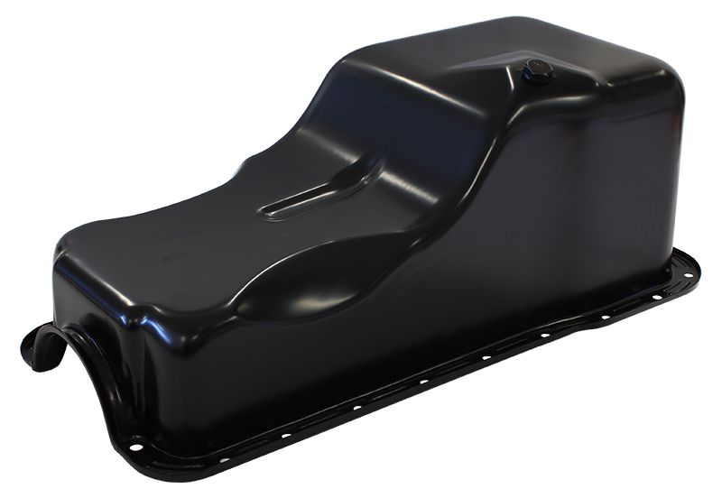 Ford Windsor Standard Replacement Oil Pan, Black Finish AF82-9078BLK