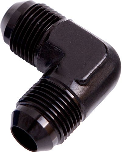 90° Male Flare Union -10AN AF821-10BLK