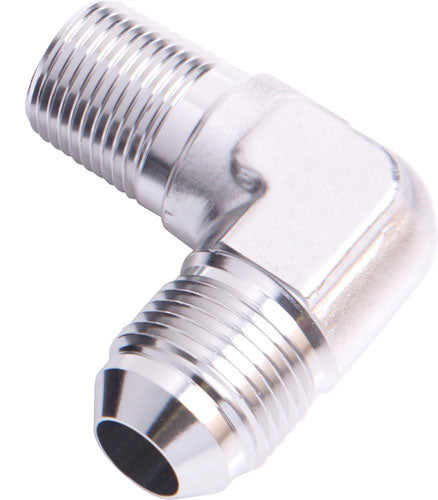 90° NPT to Male Flare Adapter 1/8" to -3AN AF822-03S