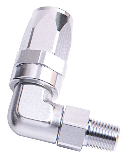 Male NPT Taper Swivel 90° Hose End 3/4" to -12AN AF829-12-12S