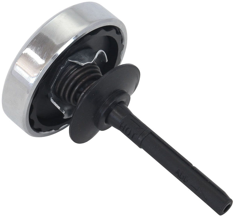 Power Steering Pump Dipstick Cap & Cover - Chrome Finish AF83-1001