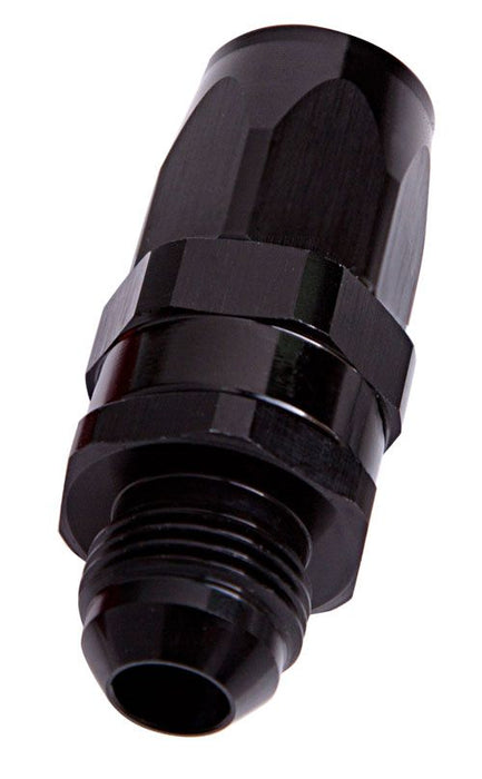 Male AN Taper Swivel Straight Hose End -6AN to -6AN AF840-06BLK