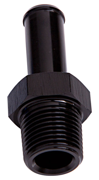 Male NPT to Barb Straight Adapter 1/8" to 3/8" AF841-02-06BLK