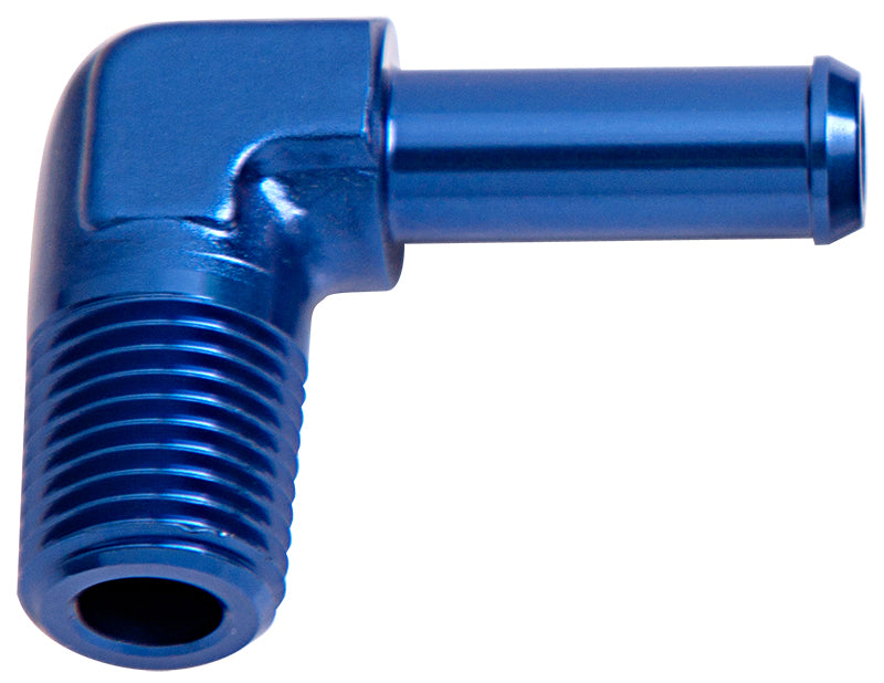 Male NPT to Barb 90° Adapter 1/8" to 1/4" AF842-04