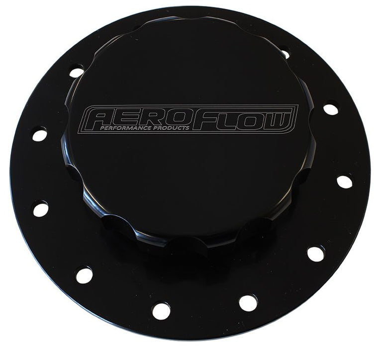 Screw-On Billet Fuel Cell Cap Assembly AF85-2002BLK