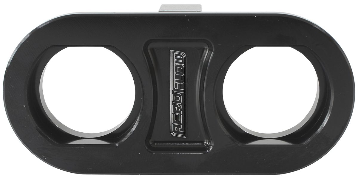 Universal Modular 2-Port Billet Bulkhead Plate AF88-2006BLK