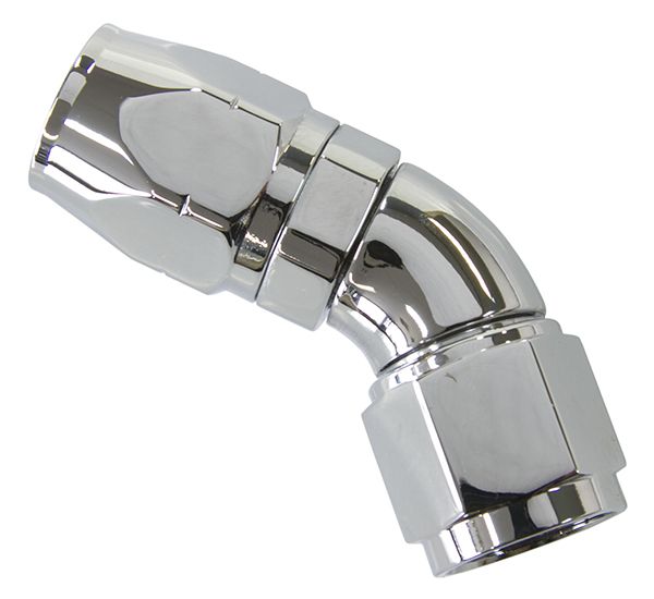 880 Elite Series Full Flow Cutter Swivel 45° Hose End -8AN AF882-08