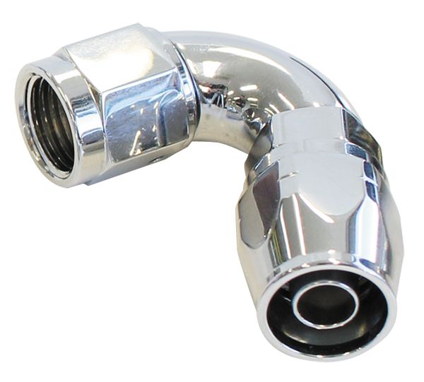 880 Elite Series Full Flow Cutter Swivel 120° Hose End -4AN AF884-04