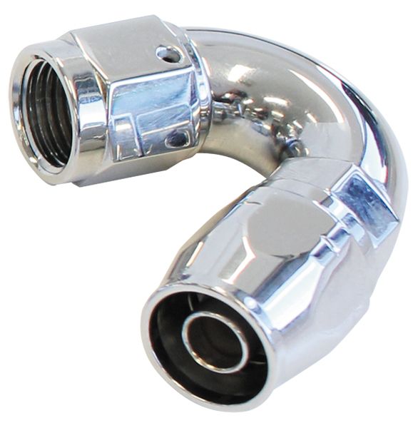 880 Elite Series Full Flow Cutter Swivel 150° Hose End -4AN AF885-04