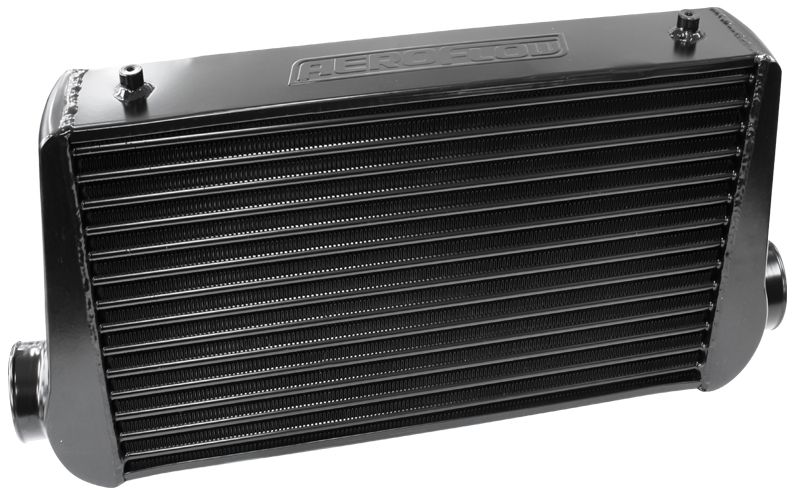 450x300x76mm Street Series Aluminium Intercooler, Black Finish AF90-1001BLK