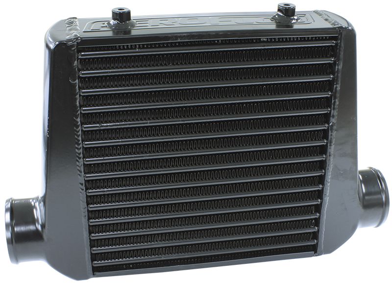 280x300x76mm Street Series Aluminium Intercooler, Black Finish AF90-1002BLK