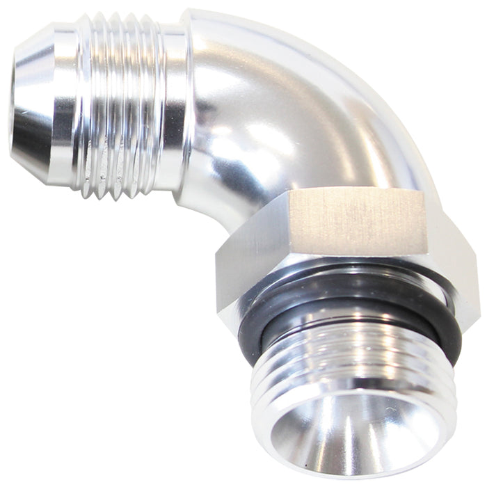 90° ORB to Male AN Full Flow Adapter -3 ORB to -3AN AF903-03S