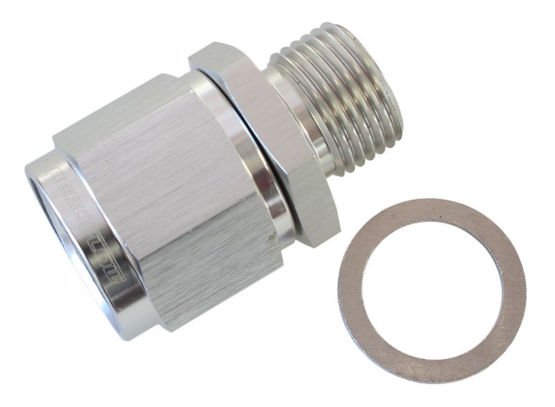 Male M18 x 1.5 to Female -10AN Swivel Adapter AF906-10-M18S