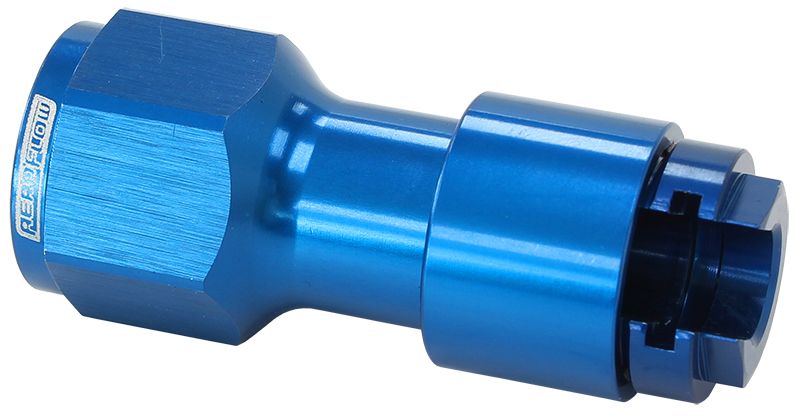 Push-On 5/16" Female EFI Fuel Fitting - Blue AF908-06-01