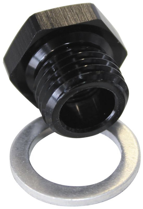 Metric Pipe Reducer M12 x 1.5 to 1/8" AF912-M12-02BLK