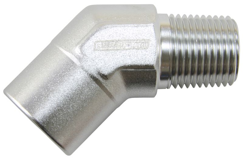 45° NPT Female to Male NPT Fitting 1/8" AF915-02S