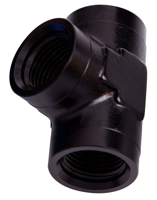 NPT Female Pipe Tee 1/8" AF917-02BLK