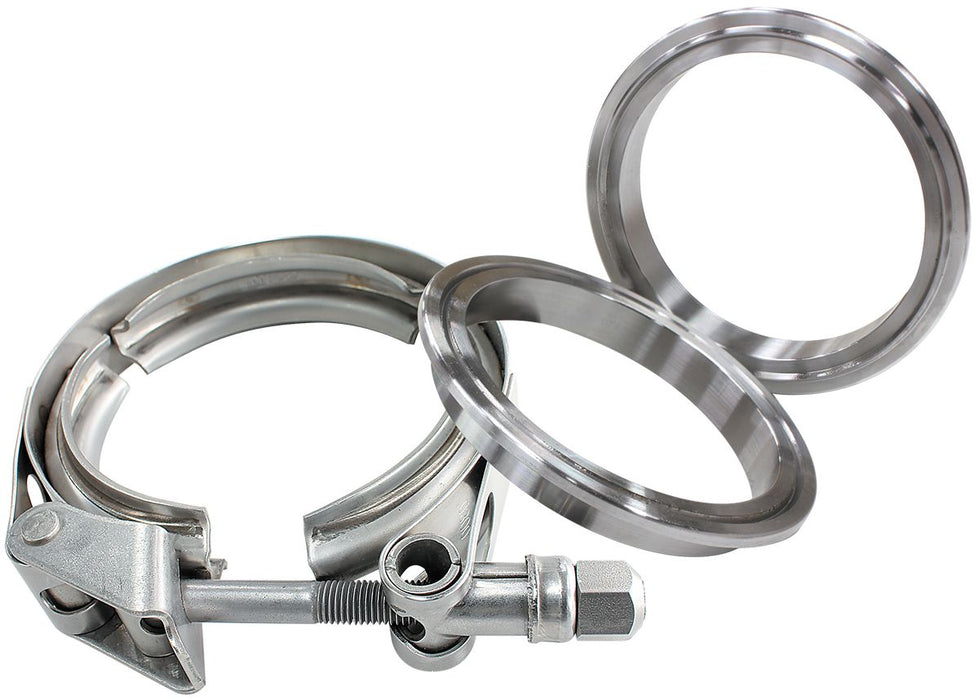 2-3/4" (70mm) V-Band Clamp Kit with Stainless Steel Weld Flanges AF92-2750SS