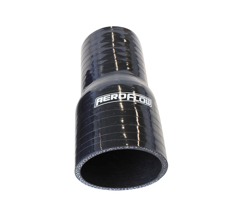 Gloss Black Straight Silicone Reducer / Expander Hose 2-3/4" (70mm) to 2" (51mm)