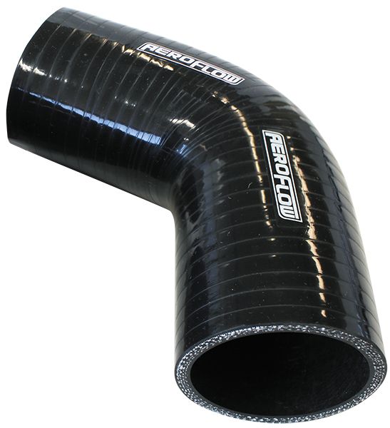 Gloss Black 67° Silicone Elbow Hose 2-1/4" (57mm) I.D AF9208-225