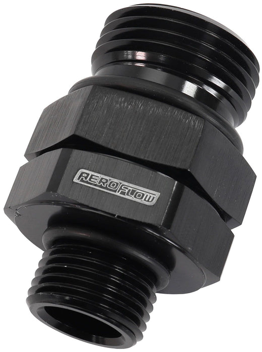 ORB Male to Male Swivel -10 ORB to 3/8" NPT AF929-10-06BLK