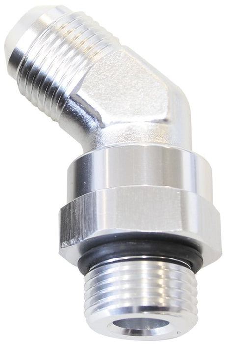 45° ORB Swivel to Male Flare Adapter -8 to -6 AF945-06-08S