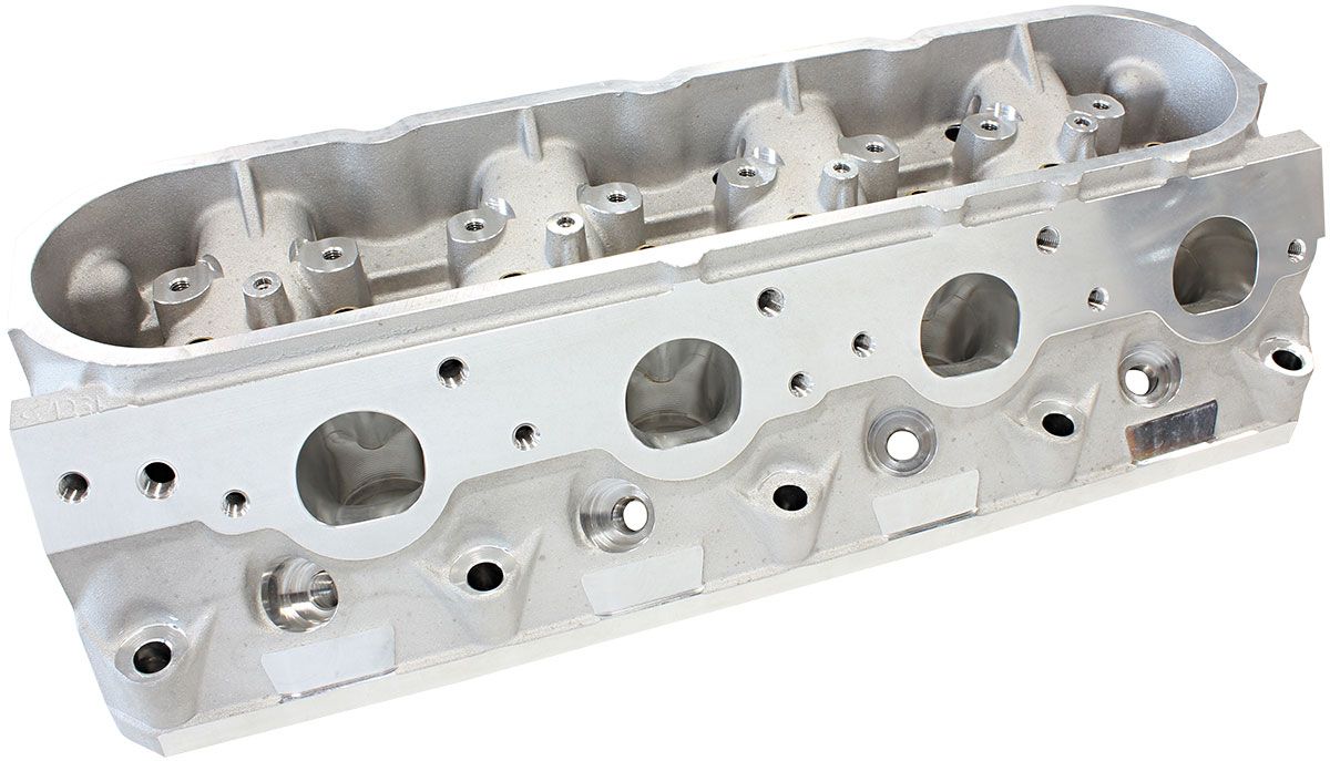 Bare GM LS3 4 Bolt 276cc CNC Ported Aluminium Cylinder Heads with 70cc Chamber (