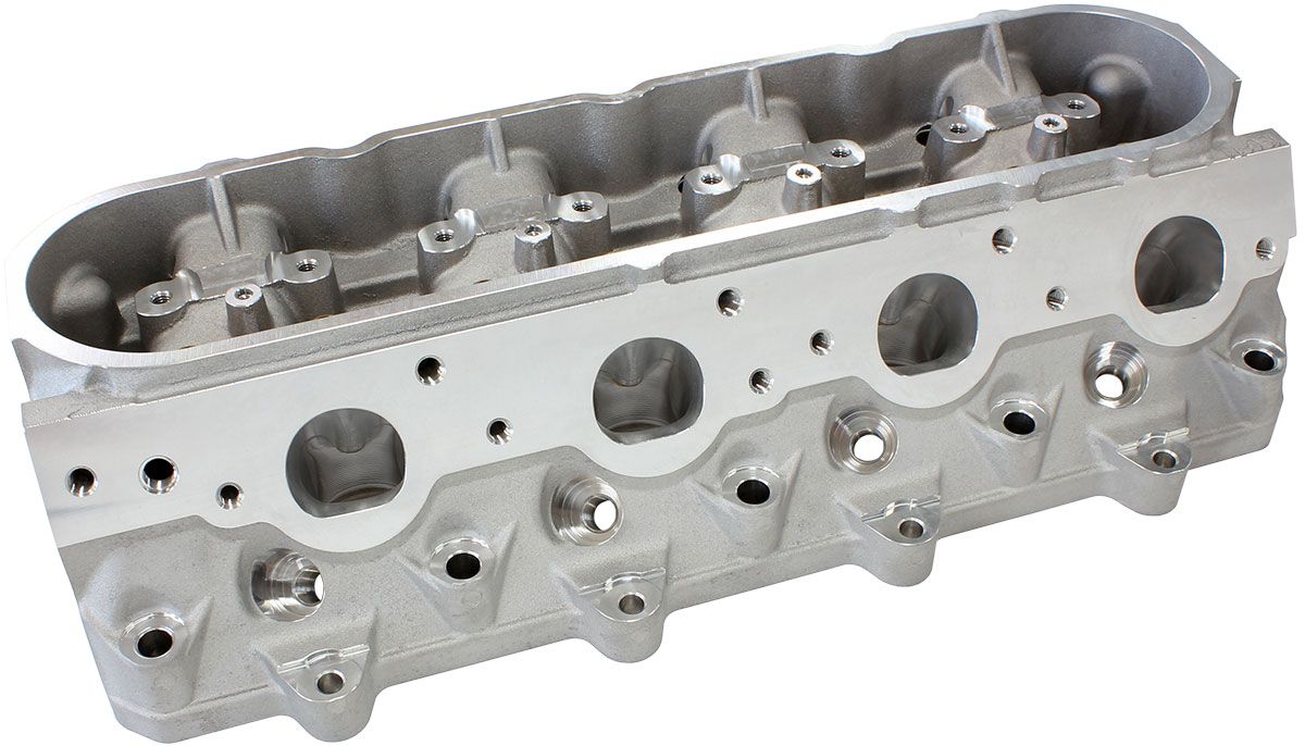 Bare GM LS3 6 Bolt 276cc CNC Ported Aluminium Cylinder Heads with 70cc Chamber (